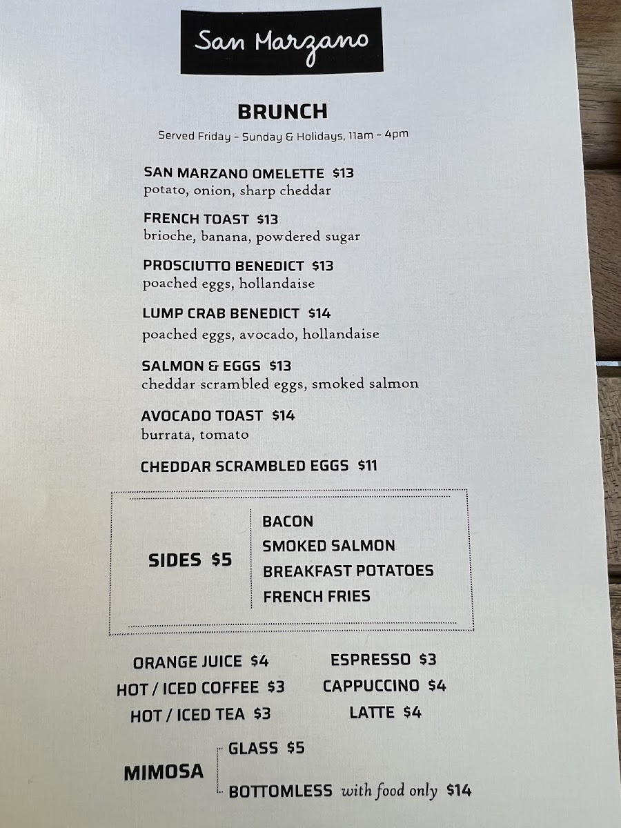 San Marzano Menu - Image 5